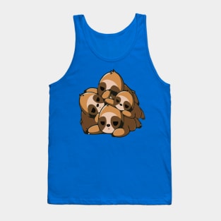 sloth stack pullover1 Tank Top